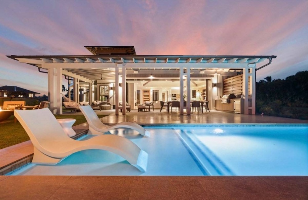 view of pool at a Kauai vacation rental